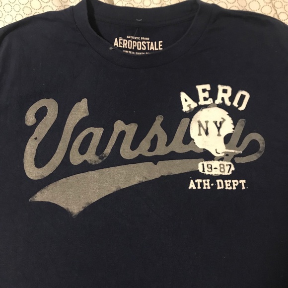 Aeropostale Navy Blue Tee - Picture 1 of 6